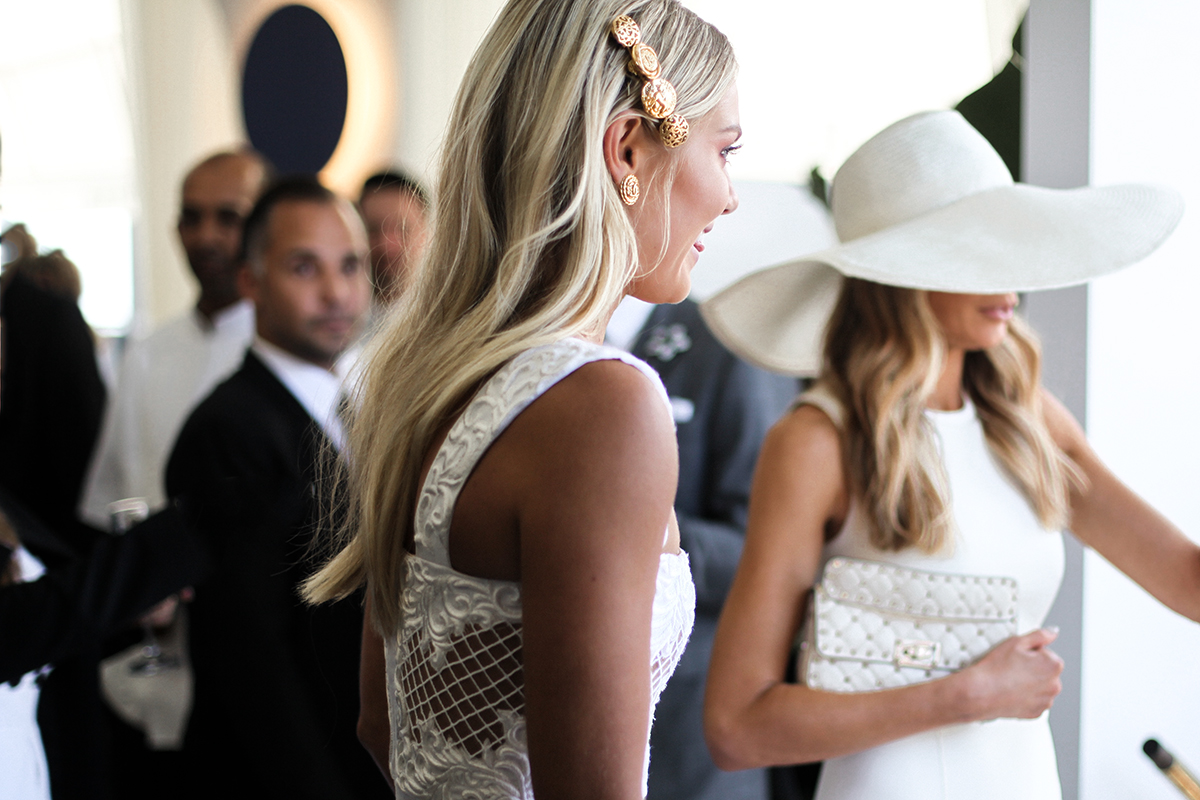Elyse Knowles at Derby day