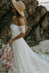 Grace Loves Lace off the shoulder wedding dress