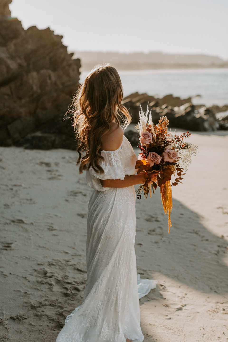 Beach boho wedding