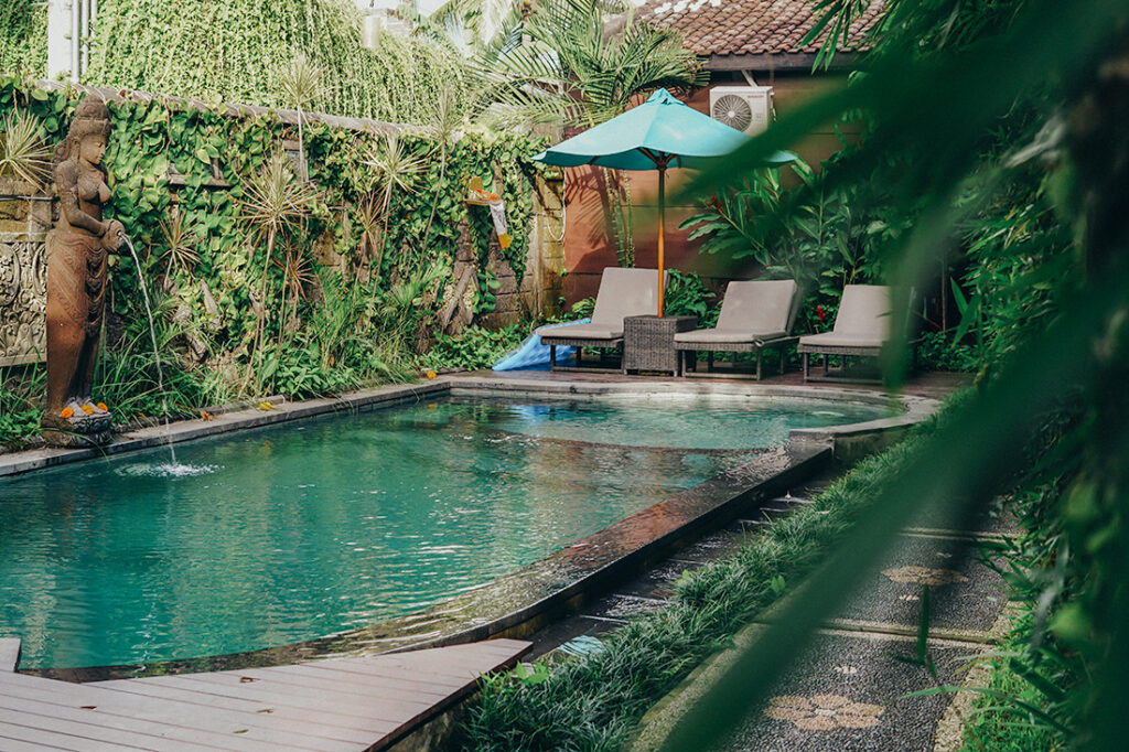Bali villa pool